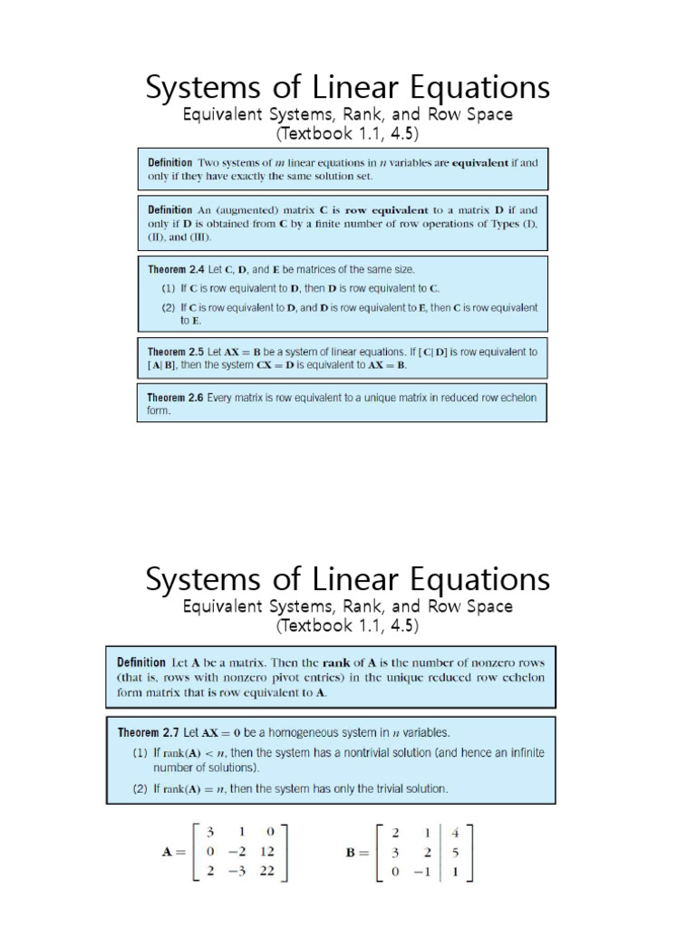 수업03 InverseMatrix | PDF