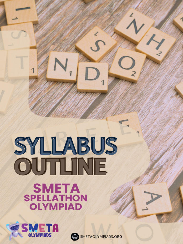 Smeta Spellathon Olympiad Syllabus | PDF