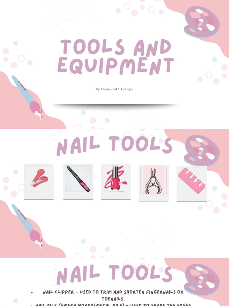Tools and Equipment | PDF