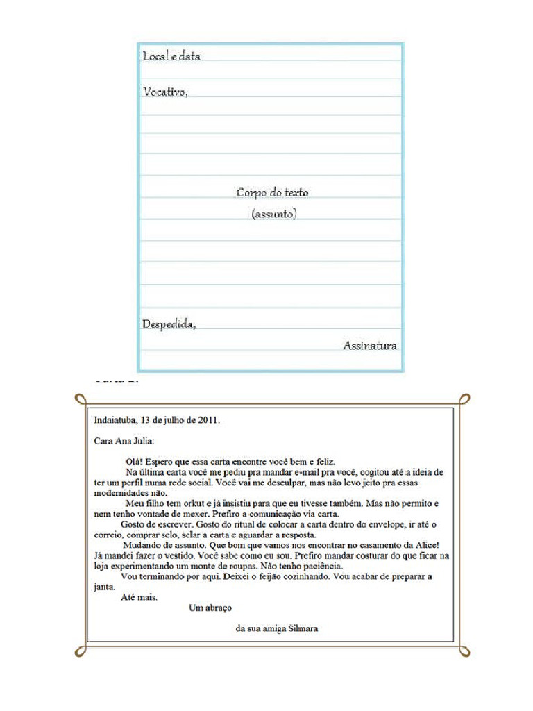 Modelo de Carta | PDF