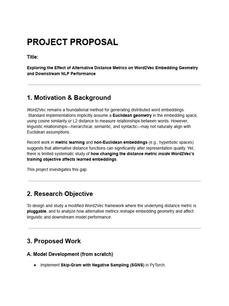Project Proposal | PDF | Cognitive Science | Geometry