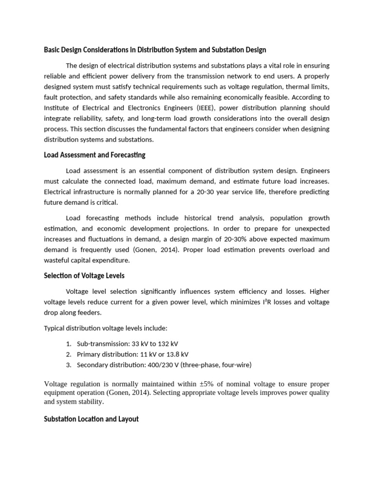 Basic-Design-Considerations-in-Distribution-System-and-Substation ...
