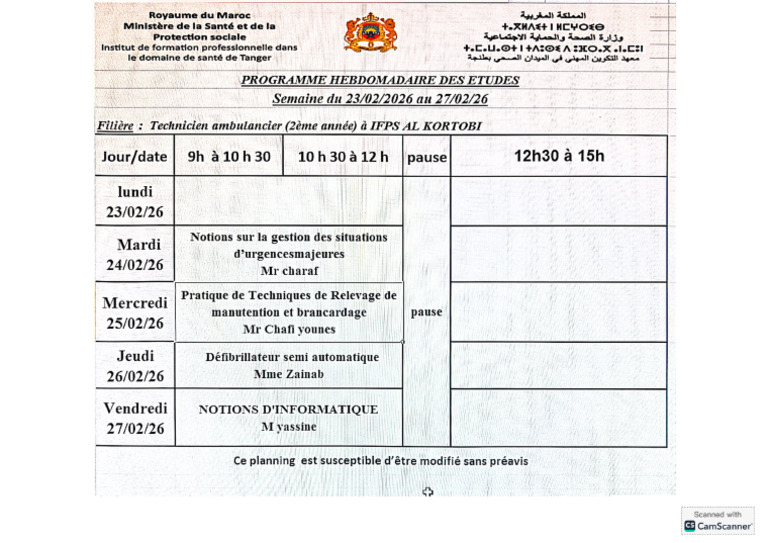 Planning TA | PDF