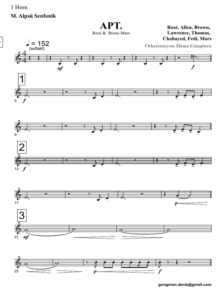 APT - 1 Horn | PDF