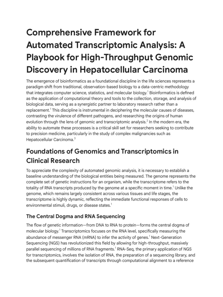 Building a Bioinformatics Python Package | PDF | Transcriptome | Dna ...
