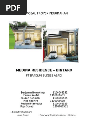 Proposal Proyek Perumahan