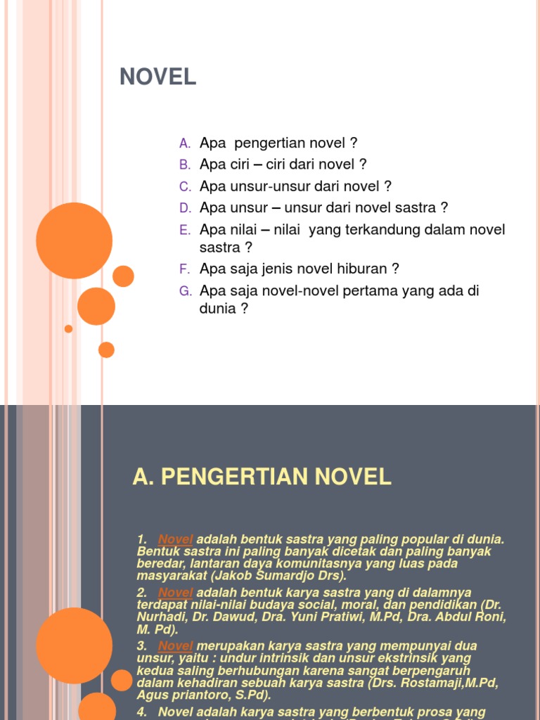 Novel | PDF