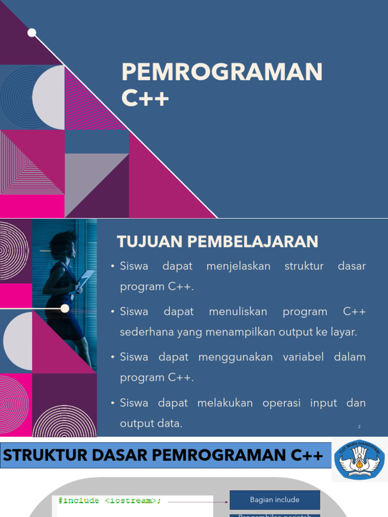 Pengenalan Struktur, Variabel Dan Tipe Data C++ | PDF