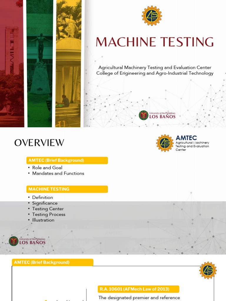 Overview of AMTEC & Testing | PDF | Prototype | Reliability Engineering