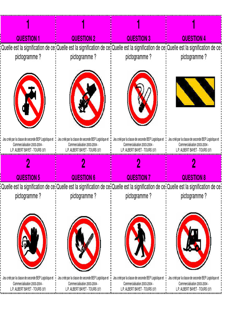 Violet Pictogramme | PDF