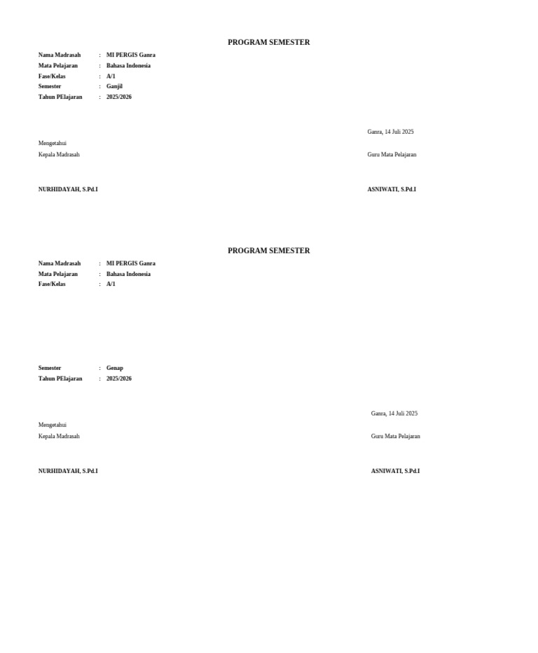 Prosem | PDF