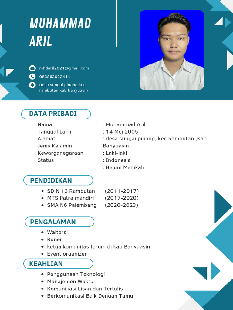 CV Muhammad Arill | PDF