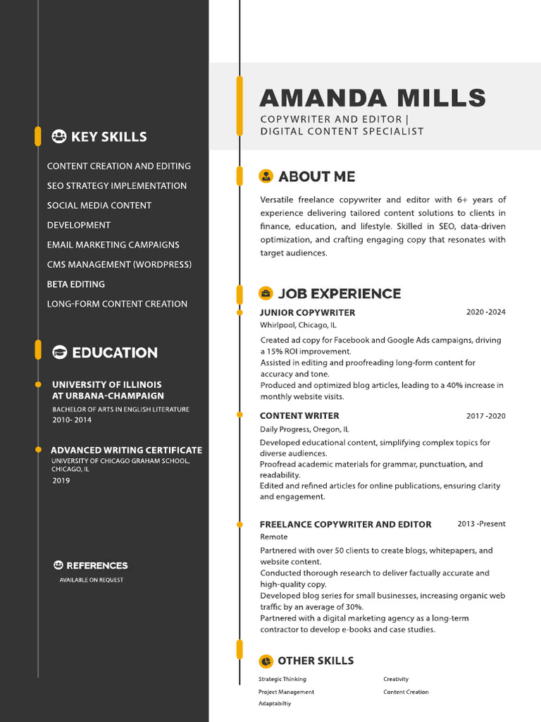 Amanda CV | PDF