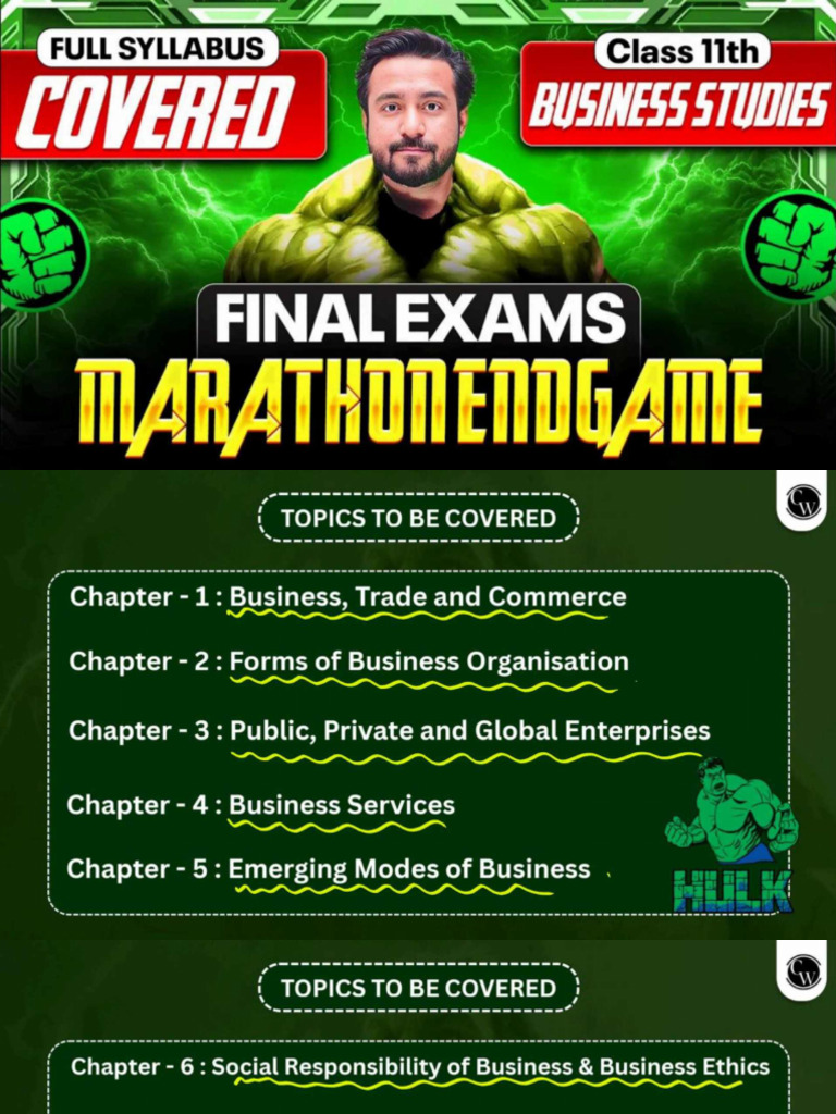 Full Syllabus Marathon Class Notes | PDF