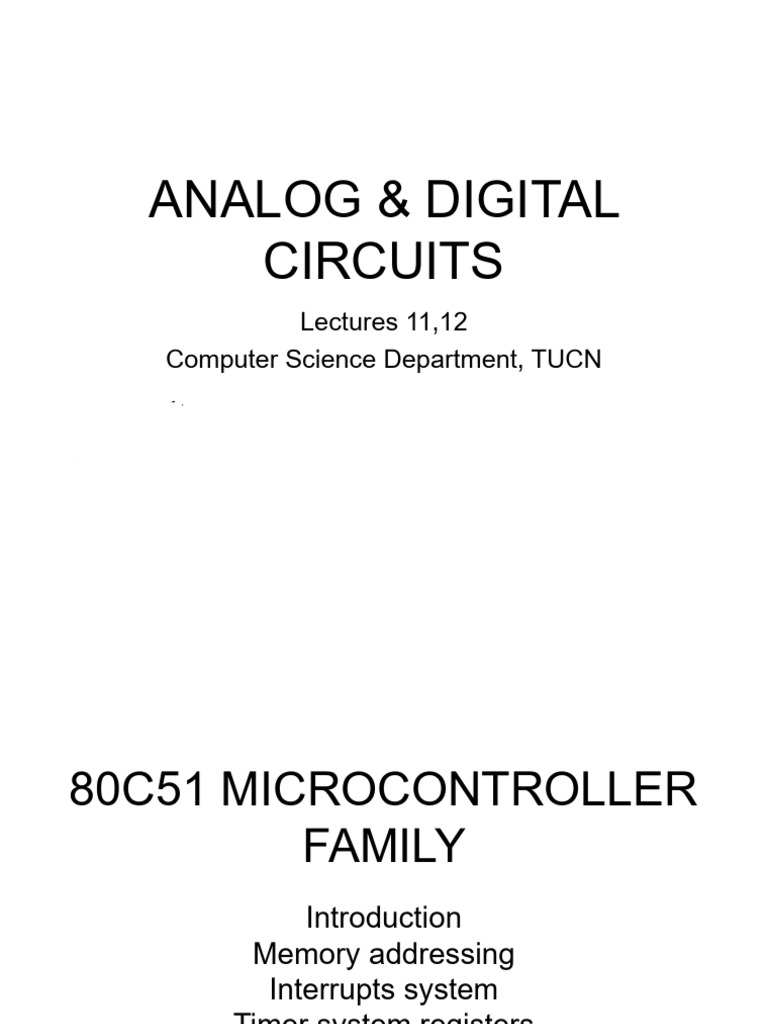 Lecture 11 12 | PDF | Digital Technology | Computer Architecture