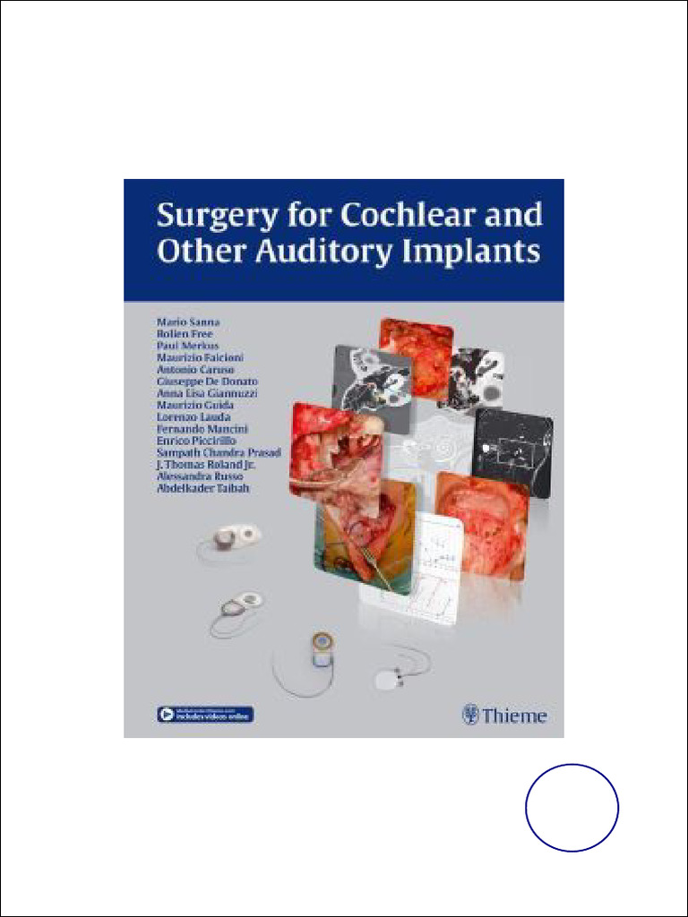 Surgery Cochlear and Other Auditory Implants | PDF