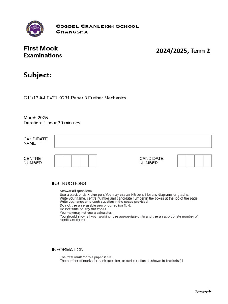 9231 fm-3份 | PDF | Force | Mechanics