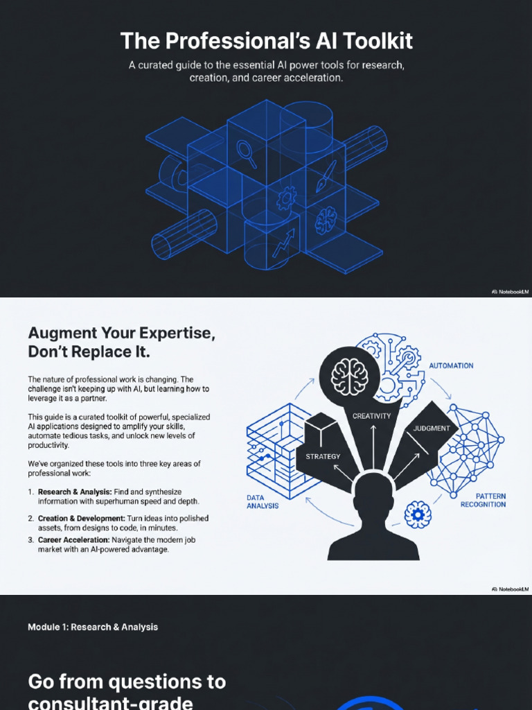 AI Professional Toolkit | PDF