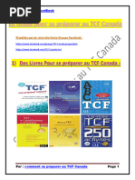TCF - Test de Connaissance Du Français en Ligne Avec TV5MONDE | PDF