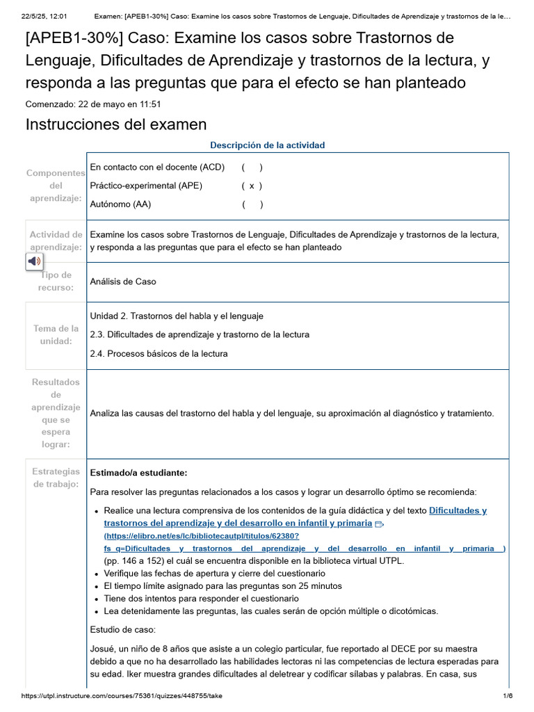 Componentes Del Aprendizaje:: Descripción de La Actividad | PDF ...