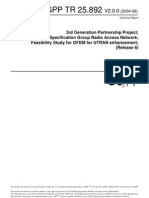 3GPP TR25.892 Feasibility Study For OFDM For UTRAN 2003