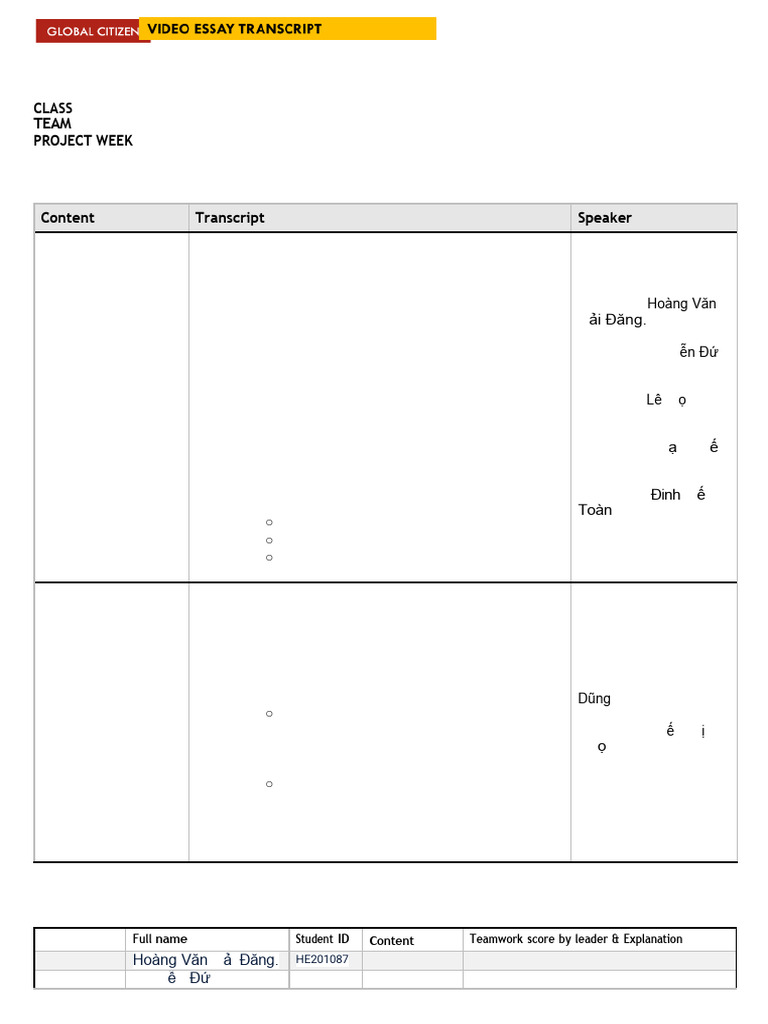Greenfire 26 - Team 3 Transcript | PDF