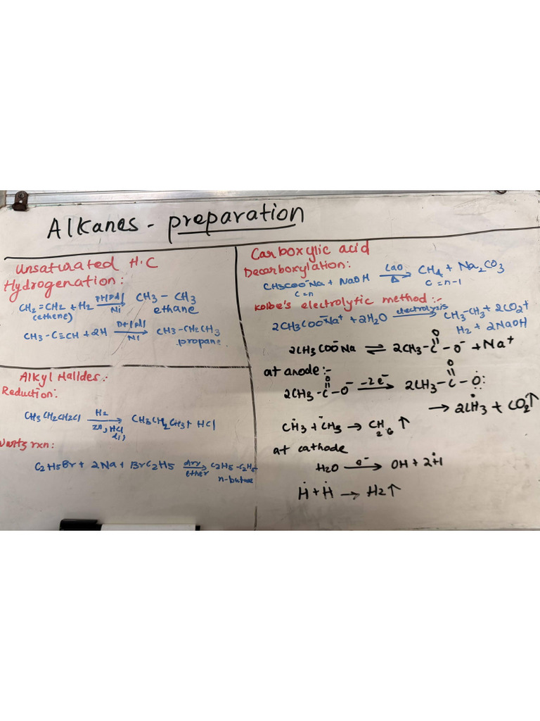 Hydrocarbons Class 11 | PDF