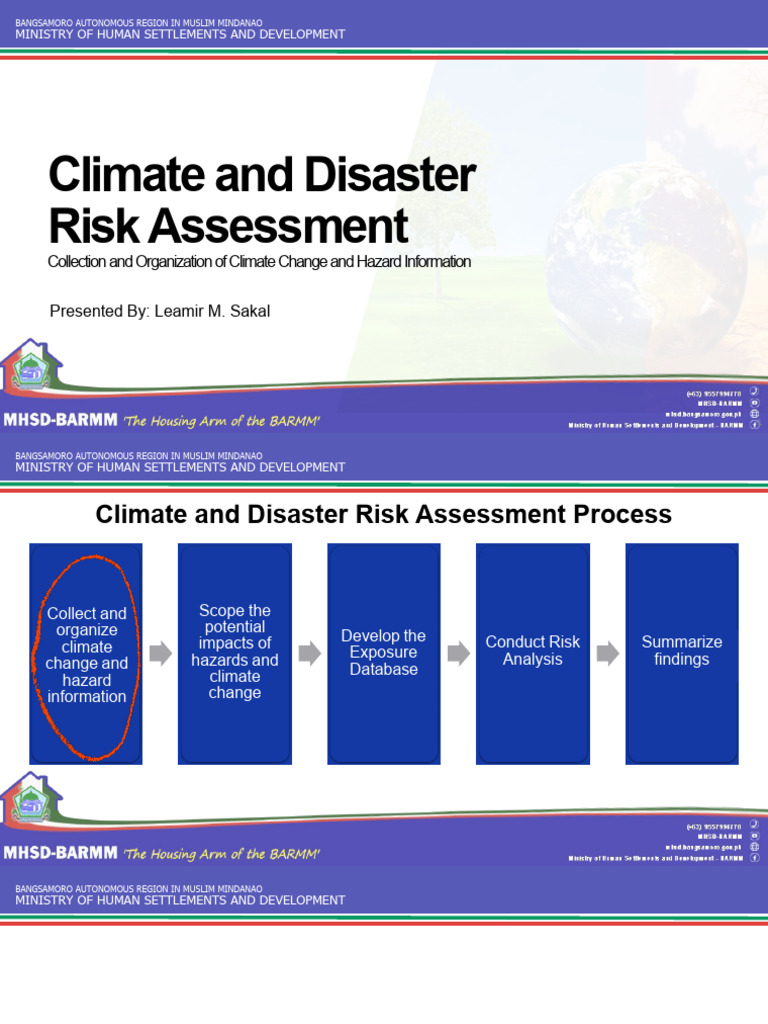 MHSD - Step - 1 - Collecting and Organizing Climate and Hazard ...