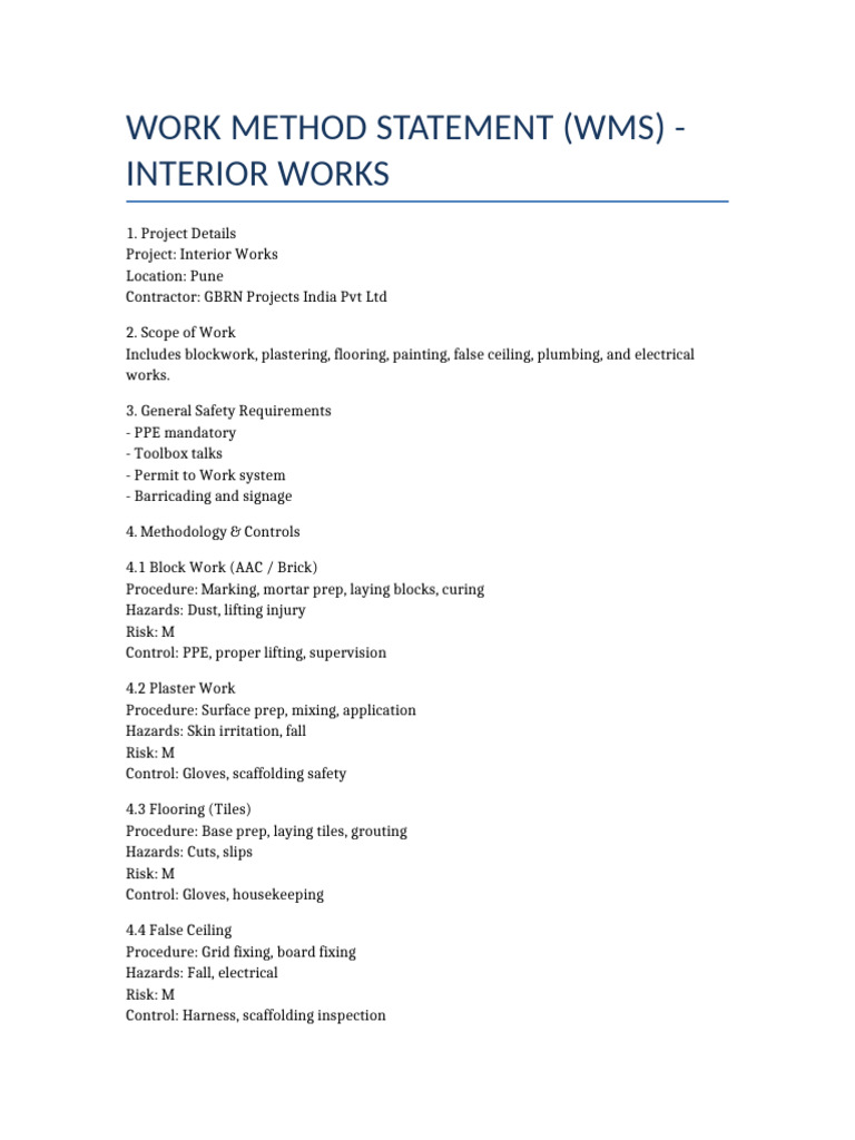 Combined WMS Interior | PDF