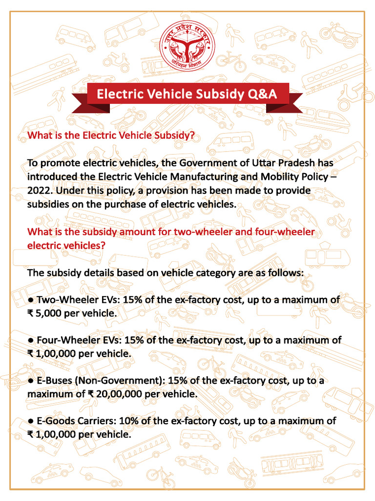 Electric Vehicle Subsidy | PDF | Electric Vehicle