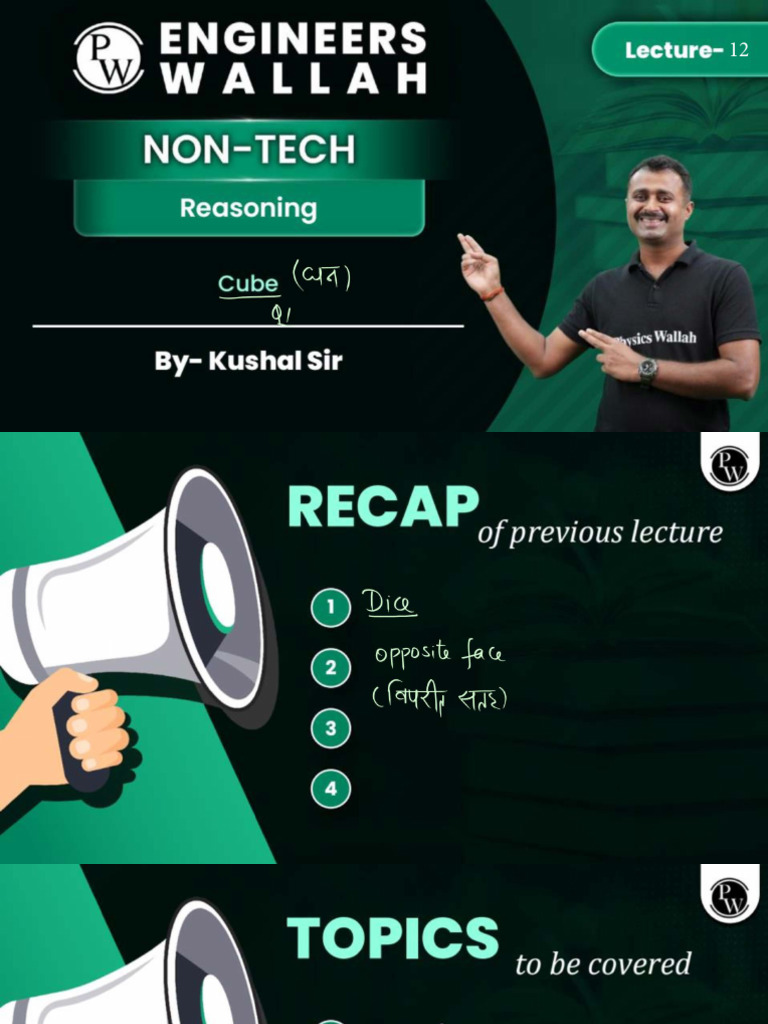 Reasoning 12 Class Notes | PDF