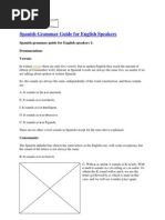 Download Spanish Grammar Guide for English Speakers by Angeli Maturan SN100810619 doc pdf