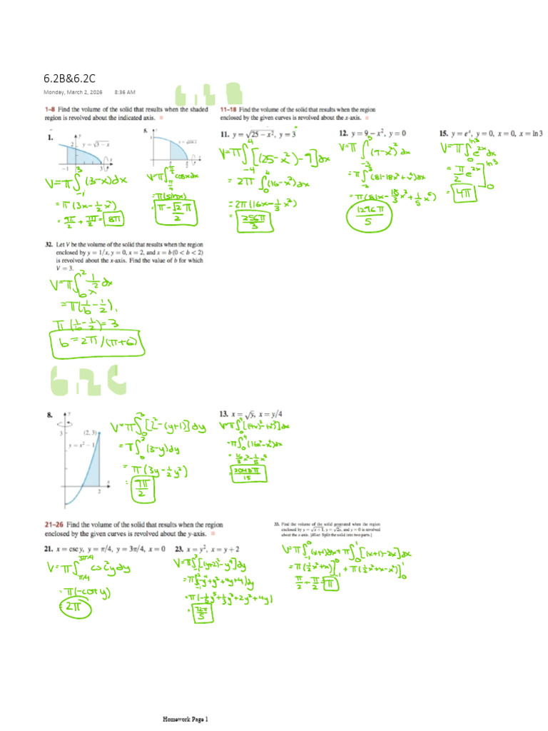 6.2B&6C Homework | PDF