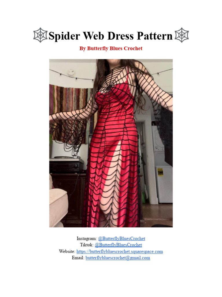 spider web dress crochet pattern free Spider Web Dress pattern by Butterfly Blues Crochet