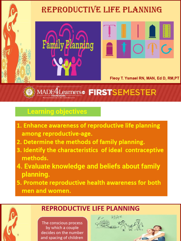 NCM 237 Reproductive Life Planning | PDF | Combined Oral Contraceptive ...