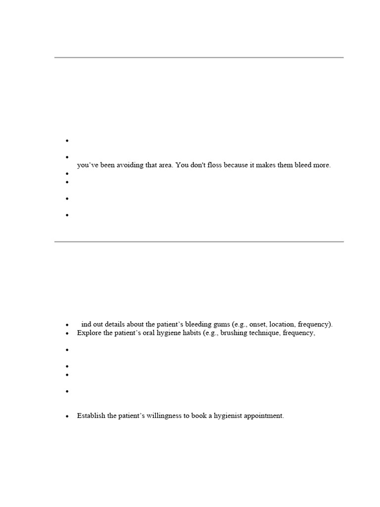 7 Dentist Oet Speaking Sample | PDF