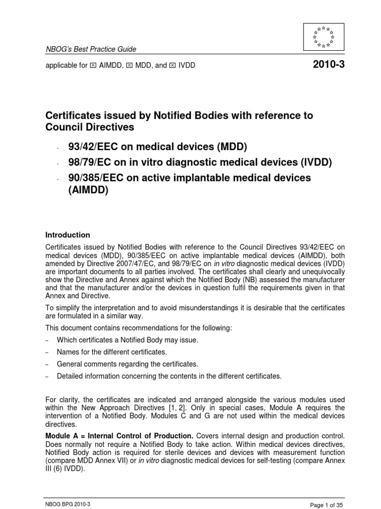NBOG Best Practice Guide 2010-3 | PDF | Medical Device | Quality ...