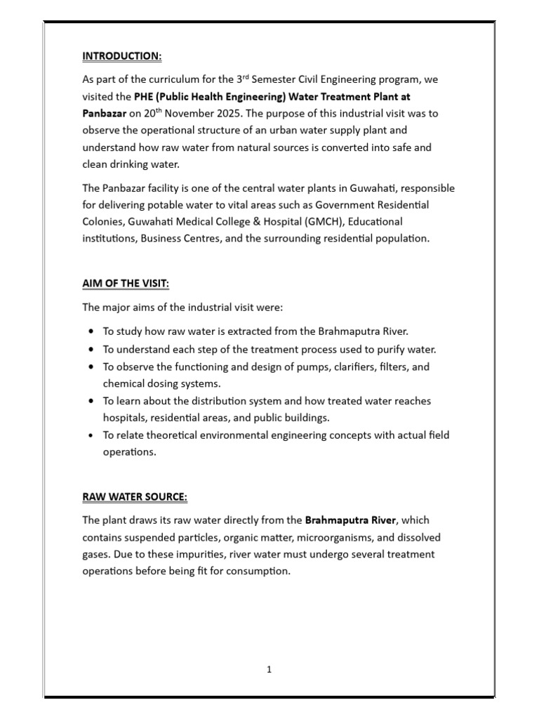 Full Fledge | PDF | Water Treatment | Water