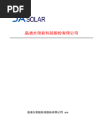 JA Solar Bifacial Module Installation Guide | PDF | Solar Panel ...