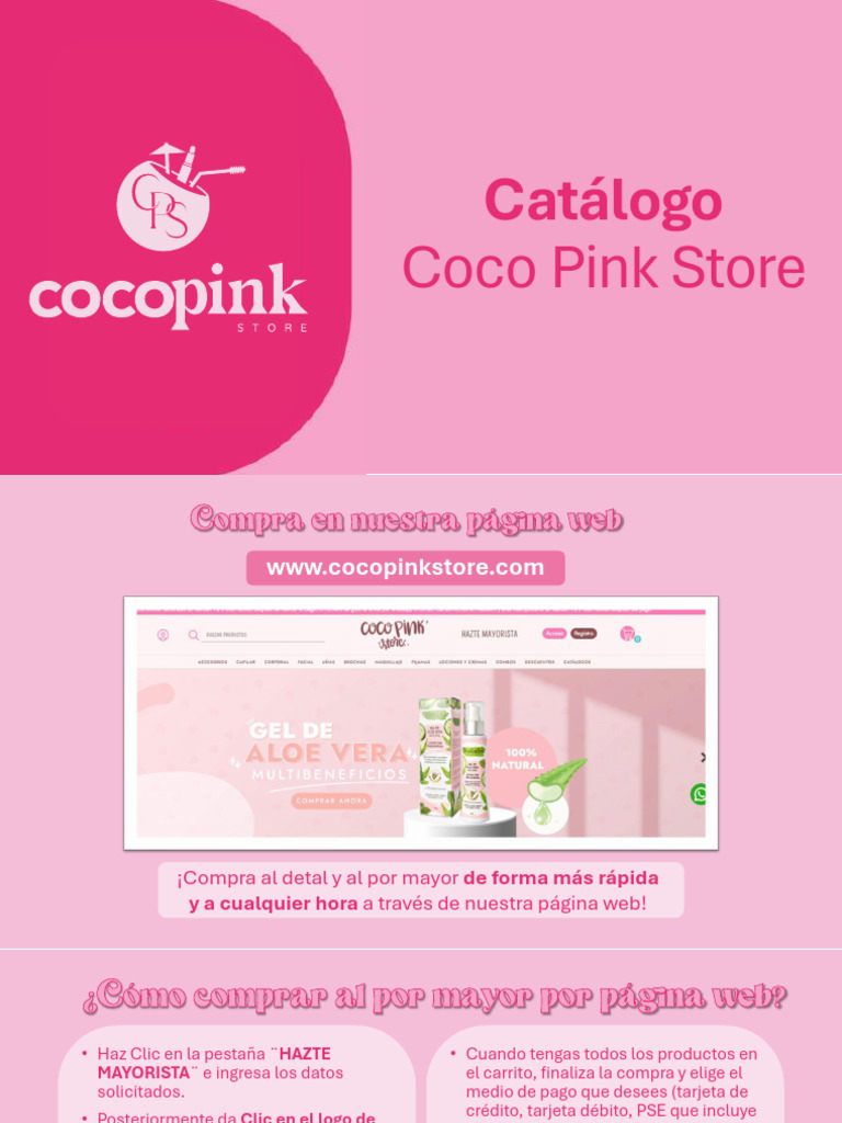 Catálogo Coco Pink 4 Diciembre 2 | PDF | Las compras en línea