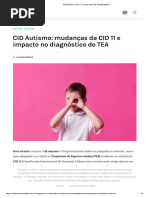 CID-11 Unifica Transtorno Do Espectro Do Autismo No Código 6A02 ...