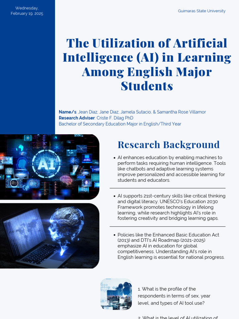 Final Pre Oral Defense | PDF | Artificial Intelligence | Intelligence ...