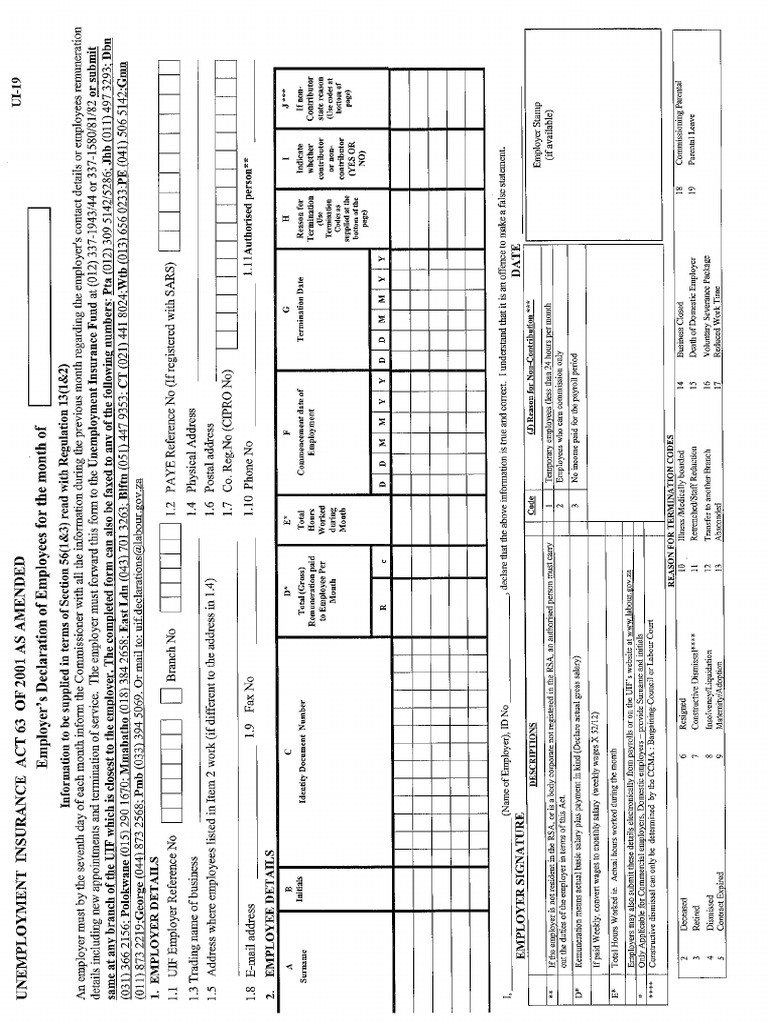 UI19 Form | PDF
