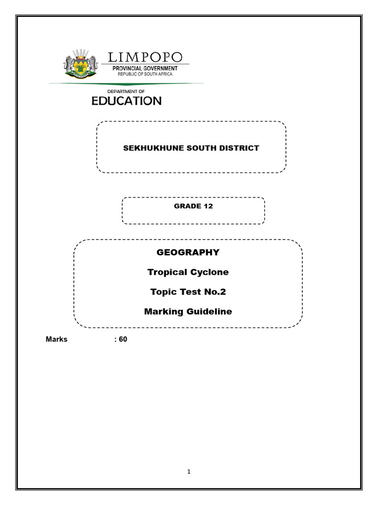 Tropical Cyclone Memo Test 2 2025 | PDF | Cyclone | Tropical Cyclones