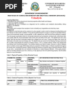 Bio-Rad Urine Chemistry Control Inserts | PDF