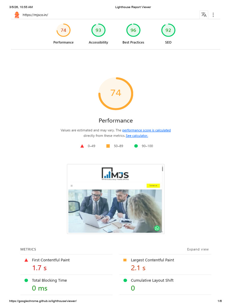 Lighthouse Report Viewer | PDF | Computing | World Wide Web
