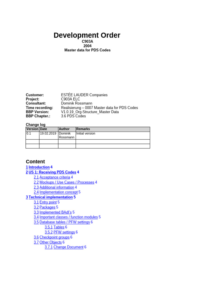 C903A - 2004 - Master Data For PDS Codes | PDF | Databases | Computer ...