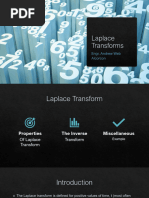 Comprehensive Laplace Transform Formulas | PDF | Laplace Transform ...