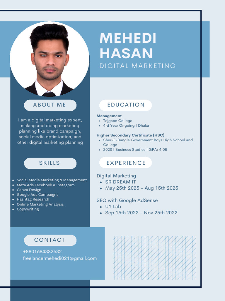 Mehedi Hasan CV | PDF