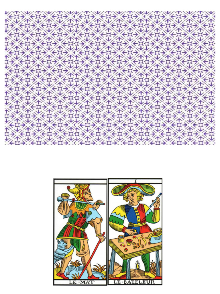 Baraja Tarot de Marsella J y C - Imprimible | PDF